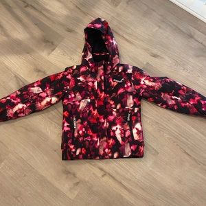 GIRLS SIZE 14 SPYDER MULITCOLOURED SKI JACKET GREAT CONDITION